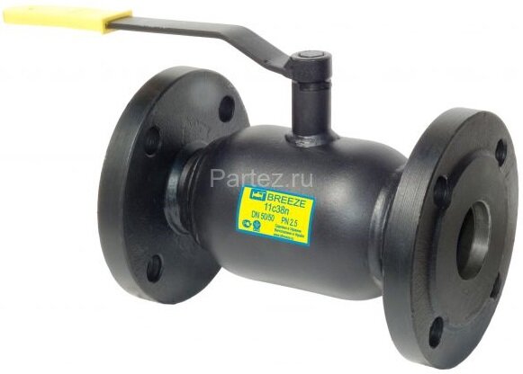 Кран шаровой стальной 11с38п Dу 25 Pу40 ф-ф