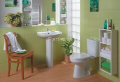 Унитаз-компакт Santek Анимо напольный, белый (1.WH11.0.035)