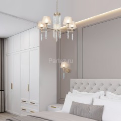 Бра Eurosvet 60148/1 матовое золото