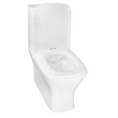 Унитаз-компакт Azario Blaise 385х615х801 напольный, безободковый с быстросъемным сиденьем микролифт 