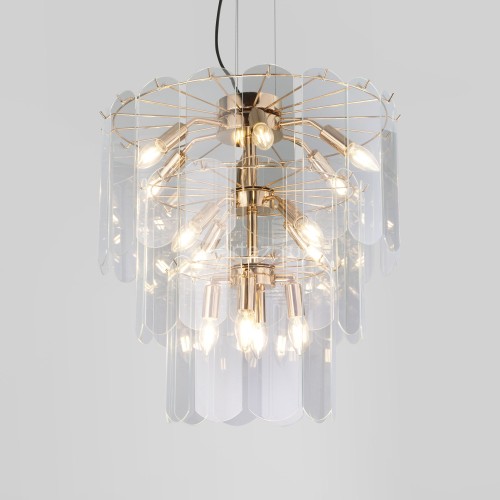 Подвесная люстра Eurosvet 60171 золото