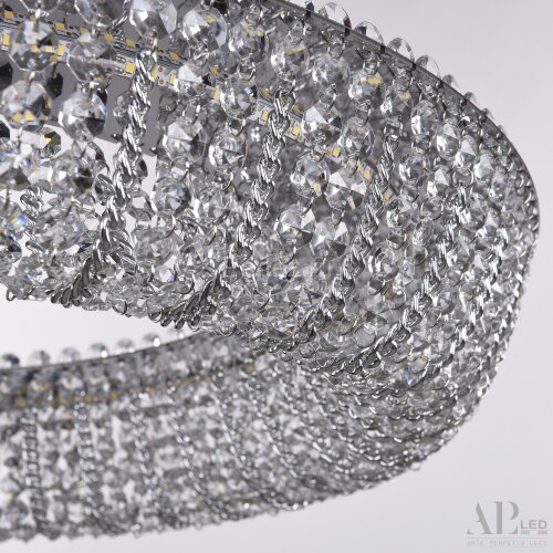 Подвесная люстра APL LED SH502.0.60.M.Ni.4000