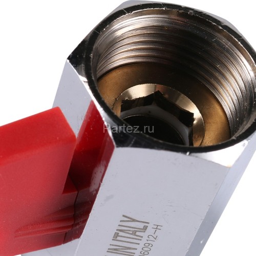 Кран шаровой мини 3/4" Stout