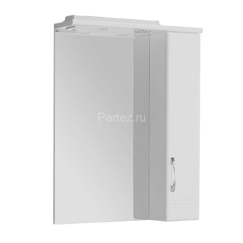 Зеркало-шкаф AQUATON ОНДА-60 правый, белый (1A009802ON01R)