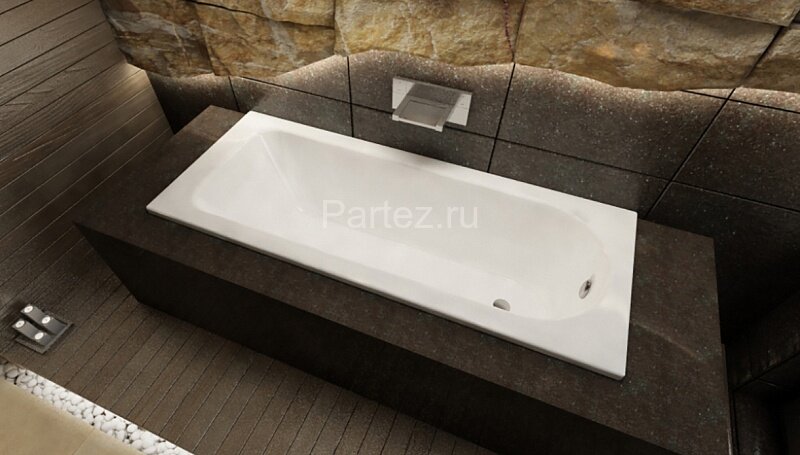 Ванна стальная Kaldewei SANIFORM PLUS 1800х800х410, Easy clean, alpine white, без ножек