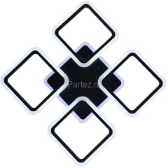 Потолочная люстра Natali Kovaltseva HIGH-TECH LED LAMPS 82004 BLACK