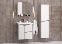 Тумба подвесная Onika Брендон 60.13 (2 ящика), Камень светлый (106138)