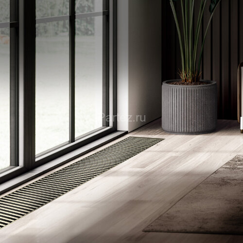 Конвектор внутрипольный Royal Thermo ATRIUM-110/400/1600-DG-U-LB