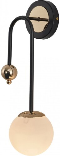 Бра Arte Milano 274307/1B BK/GD