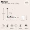 Подвесной светильник Maytoni MOD013PL-06B