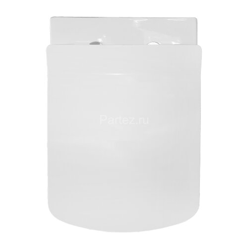 Унитаз подвесной Creo Ceramique Tours с сиденьем микролифт, белый (TO1100N+TO1001N)