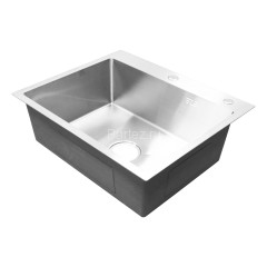 Кухонная мойка AZARIO SABRINA 600х500х200 нержавеющая сталь, цвет Серебро (AZS6050S)