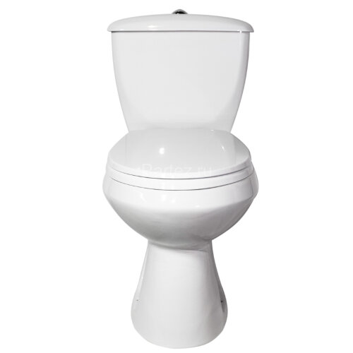 Унитаз-компакт Элисса Комфорт, быстросъемное сиденье с микролифтом, белый (43301130306)