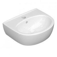 Раковина-рукомойник КЕРАМИН Лаго 36 с креплением, белая