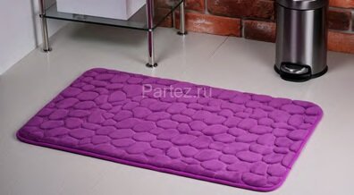 Коврик для ванной Fixsen GR-3200, Фиолетовый (GR-3204P)