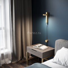 Бра Elektrostandard 40112/LED латунь