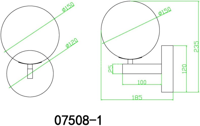 Бра Kink Light 07508-1,20