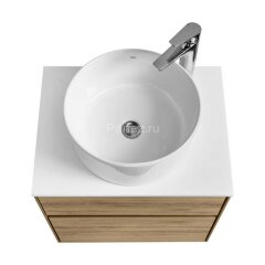 Столешница под раковину Aquaton Либерти 60 белый глянец (1A280903LY010)