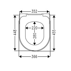 Крышка-сиденье для унитаза Haro ТАОРО быстросъемное стальное крепление микролифт с эксцентриком, бел