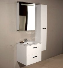 VICTORIA NORD Шкаф зеркальный 600 мм, левый