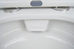 Унитаз-компакт Azario Candy 370х620х780 напольный, безободковый, в комплекте с бачком и сиденьем мик