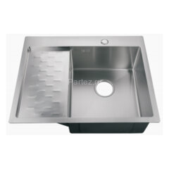 Мойка H6350R MELANA ProfLine 3,0/200 САТИН врезная прямоугольная с коландером H6350R