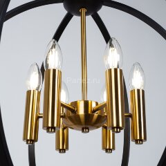 Подвесная люстра Arte Lamp A7013SP-6BK