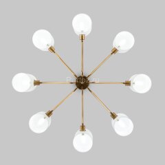 Потолочная люстра Eurosvet 60157/8 латунь