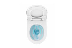 Унитаз подвесной Ravak Uni Chrome RimOff безободковый, без сиденья, белый (X01535)