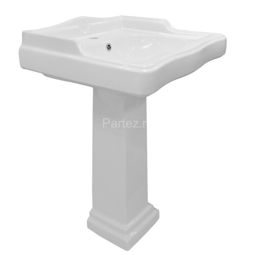 Раковина с пьедесталом AZARIO LORETTI 620х520х900 (AZ-339P)