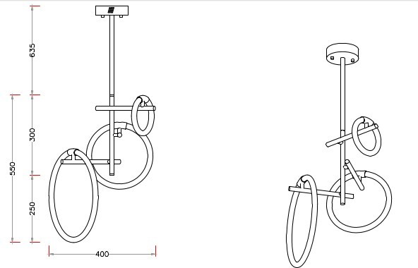 Потолочная люстра Zortes ZRS.01043.03