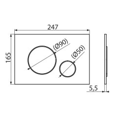 Сет инсталляция Alсa AM101/1120-4:1 RU M670-0001 + унитаз Gloria AZ-2003 с сиденьем микролифт