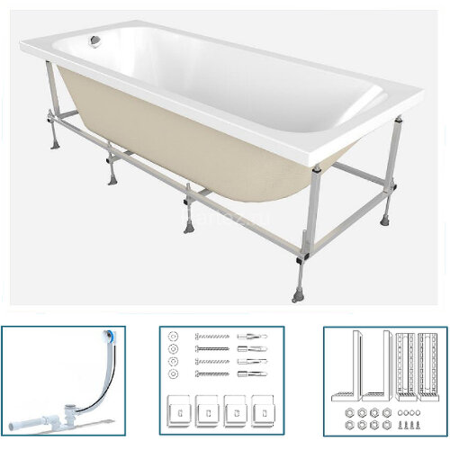 Монтажный комплект для ванны Santek Ламма 160х70 белый (1WH501768)