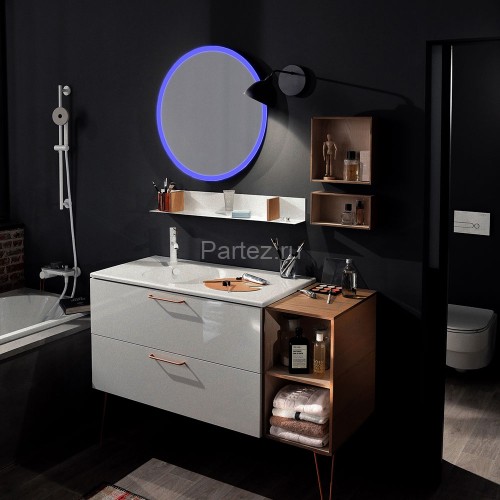 Зеркало AZARIO Perla neo - RGB D770 сенсорный выключатель, мультицвет (LED-00002610)