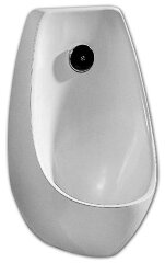 Писсуар Jika Domino подвесной, с отверстием для распылителя