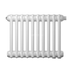 Радиатор труб. Zehnder Charleston 2050, 18 сек.1/2 ниж.подк. RAL9016 (кроншт.в компл)