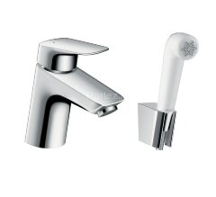 71290000 Logis Смеситель однорычажный для умывальника с гигиеническим душем 1,6 м