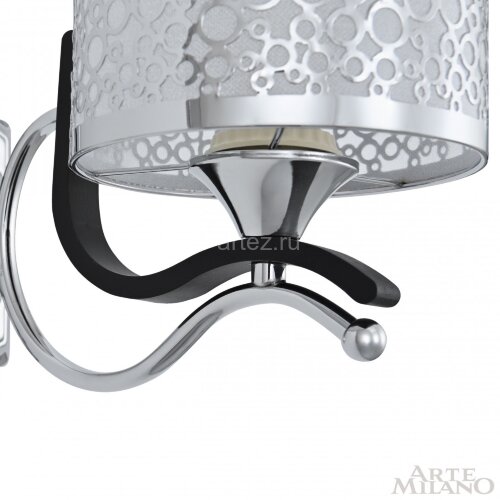 Бра Arte Milano 306787/1W Bk/Ni