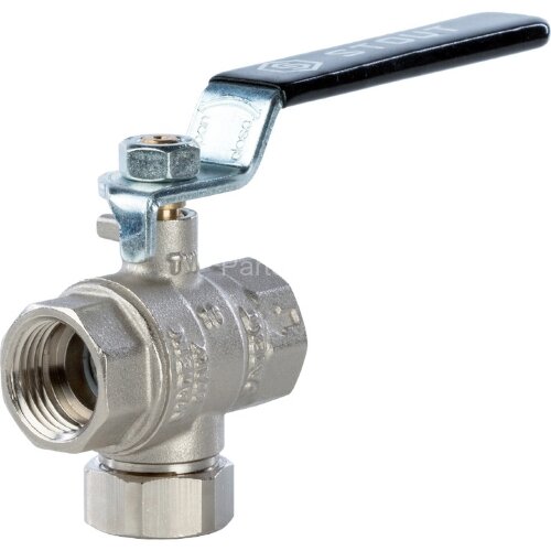 Кран шаровой с фильтром 1/2" Stout