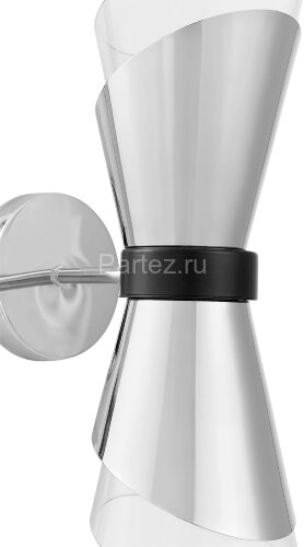 Бра Lumina Deco LDW 7013-2 CHR+PR