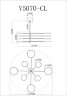 Потолочная люстра Moderli V5070-CL