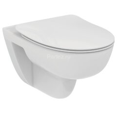 Унитаз подвесной Ideal Standard i.life A безободковый, технология RimLS+, глубокий смыв. (T471601)