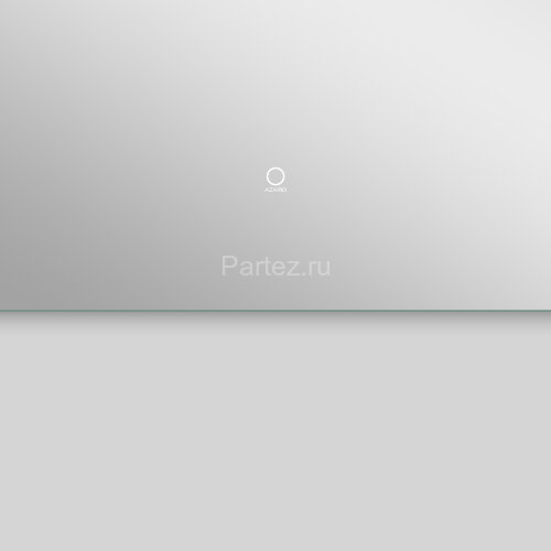 Зеркало AZARIO Gela 600х800 с подсветкой, в алюминиевом корпусе, подсветка, сенсорный выключатель с