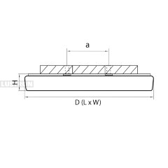 Настенно-потолочный светильник Lightstar 323064