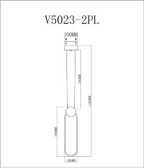 Подвесной светильник Moderli V5023-2PL