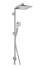 27289000 Crometta E 240 1jet Showerpipe Reno EcoSmart 9 л/мин душевая система без смесителя