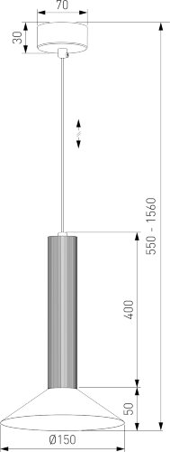 Подвесной светильник Elektrostandard 50315 LED