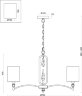 Подвесная люстра Freya FR1007PL-07BS