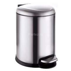 Ведро Azario , Хром (AZ-301P-8L)
