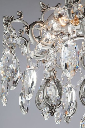 Потолочная люстра Bogate's 276/5 серебро